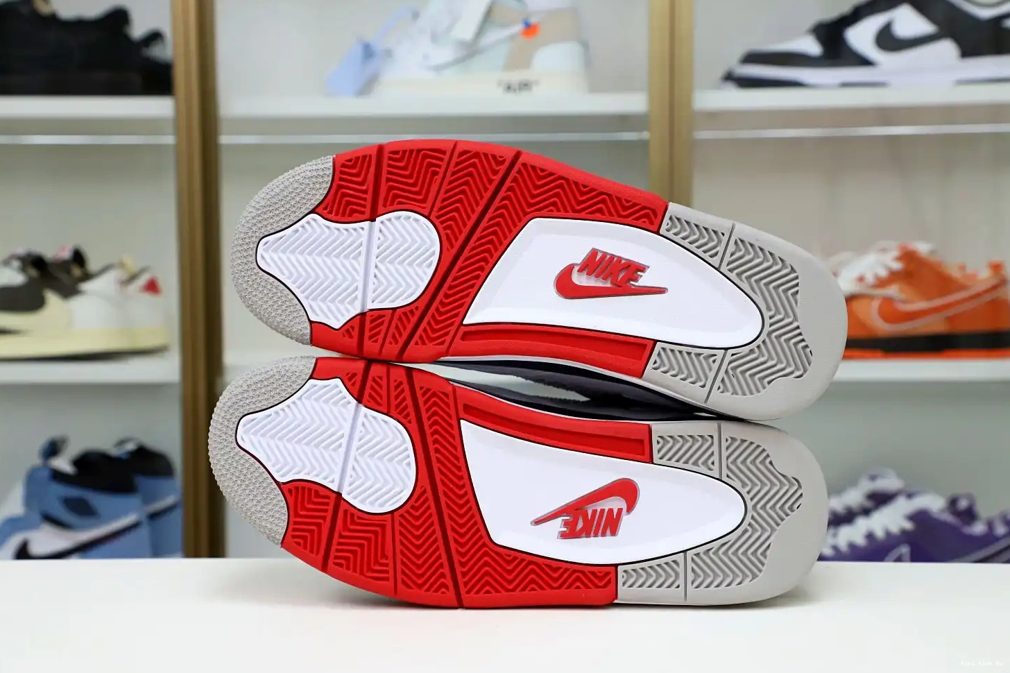 RETRO 4 RED' 'FIRE JORDAN 2012 Kimikick AIR 0728